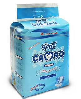 پوشک بزرگسال چسبی کمرو بزرگ 10تایی